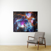 kosmisches Winter-Medium Wandteppich (Beispiel (Horizontal))