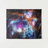 kosmisches Winter-Medium Wandteppich (Vorderseite (Horizontal))