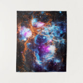 kosmisches Winter-Medium Wandteppich (Vorderseite)