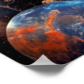 kosmisches Wunder Poster (Ecke)