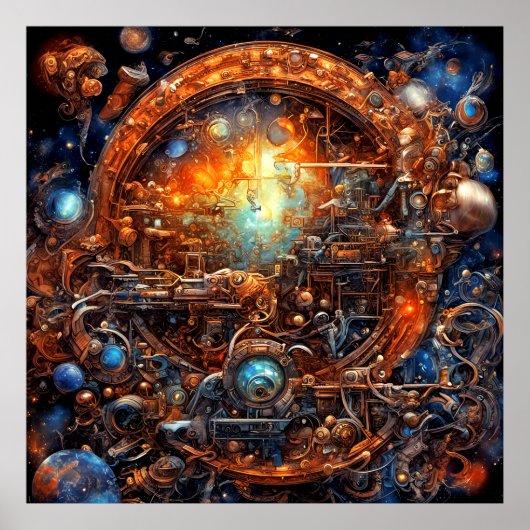 kosmisches Wunder Poster (Vorne)