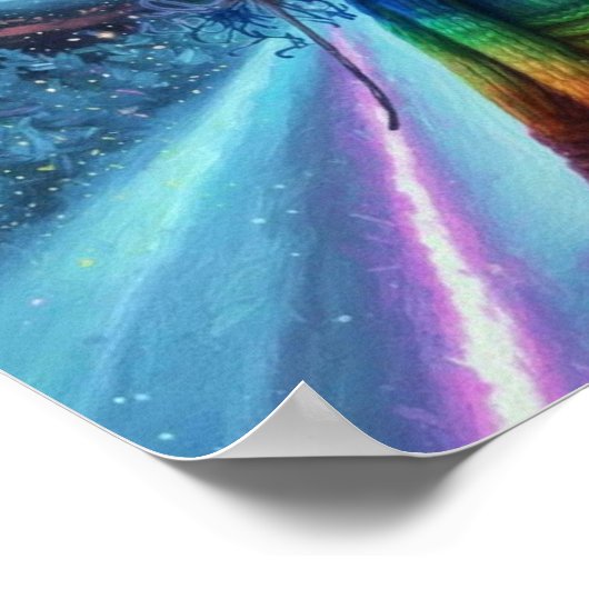 KosmischeWinterHexe Poster (Ecke)