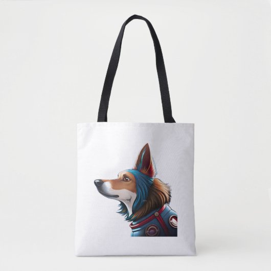Kosmo Der Weltraumhund 1 Tasche (Vorderseite)