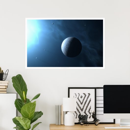 Kosmogonie Poster (Heimbüro)