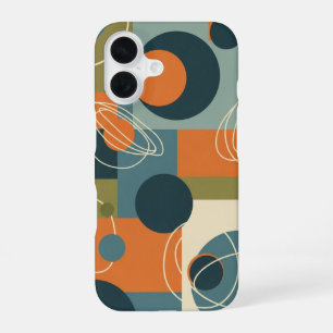Kosmografisches Vintage-Muster iPhone 16 Hülle