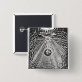 Kosmographie oder Wissenschaft der Welt Button (Vorne & Hinten)