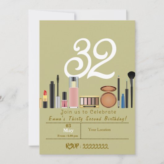 Kosmologe Einladung (Vorderseite)