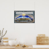 Kosmologie des alten ägyptischen Posters Poster (Küche)