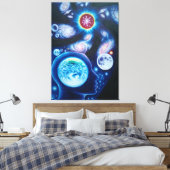 Kosmologie Leinwanddruck (Insitu (Schlafzimmer))