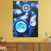 Kosmologie Leinwanddruck (Insitu (Wohnzimmer))