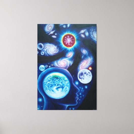 Kosmologie Leinwanddruck (Vorderseite)