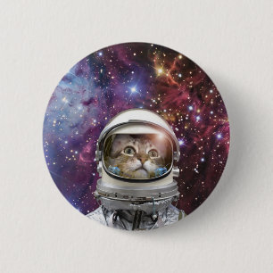 Kosmonaukatze Button