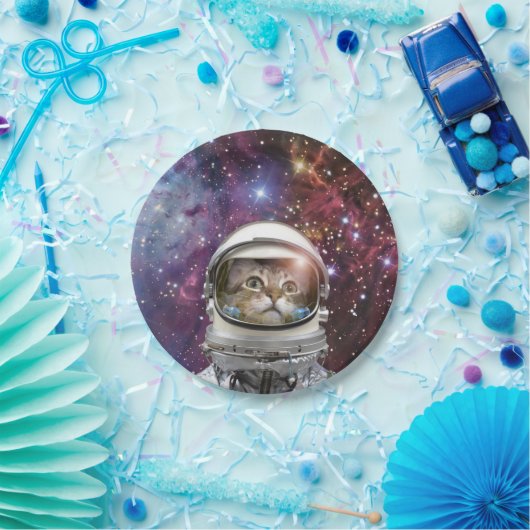 Kosmonaukatze Pappteller (Party)