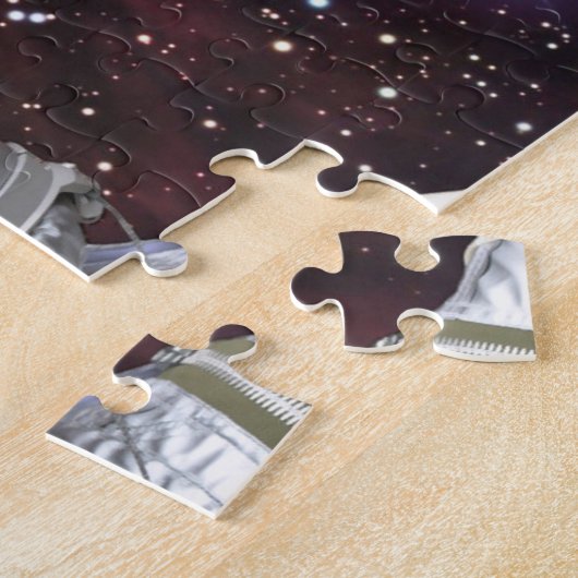 Kosmonaukatze Puzzle (Seite)