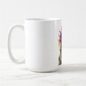 Kosmonaut Alien Langarmshirt Kaffeetasse (Links)