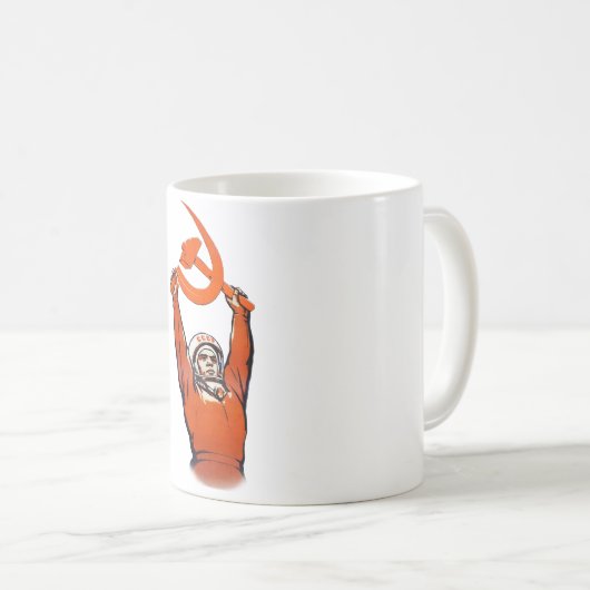 Kosmonaut Kaffeetasse (VorderseiteRechts)