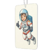 Kosmonaut schwebt im Weltraum Autolufterfrischer (Links)