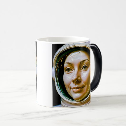 Kosmonaut Verwandlungstasse (VorderseiteRechts)