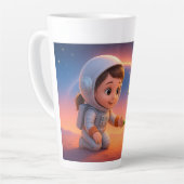 Kosmonautentochter und Außerirdischer Milchtasse (Linke Ecke)
