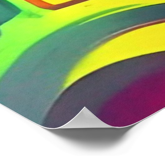 Kosmopolitik der Neugier von Wombott Poster (Ecke)