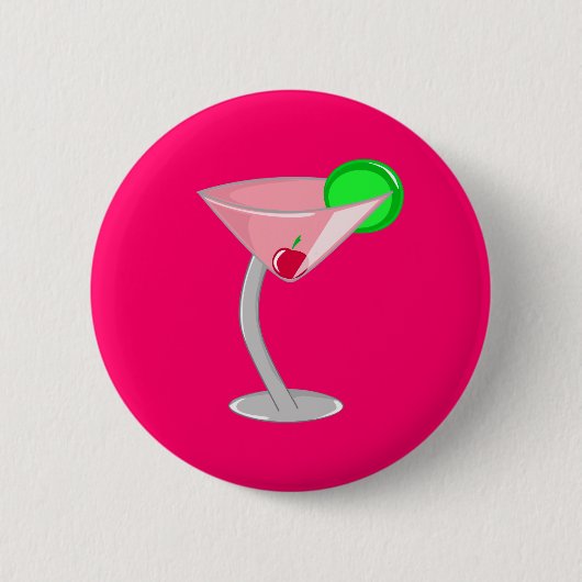 Kosmopolitisch Button (Vorderseite)