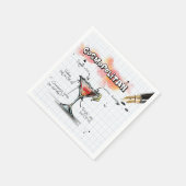 kosmopolitisch serviette (Ecke)