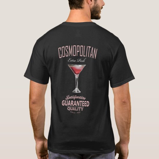 Kosmopolitisch T-Shirt (Rückseite)