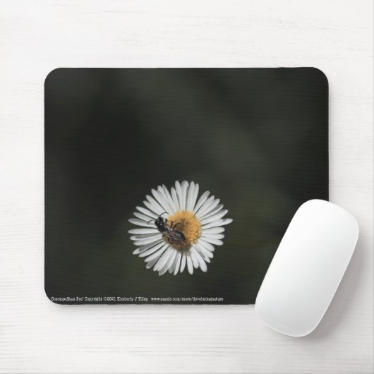 Kosmopolitische Biene Mousepad (Mit Mouse)