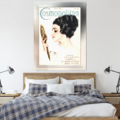 Kosmopolitischer FC Oktober 1917 von Harrison Fish Leinwanddruck (Insitu (Schlafzimmer))