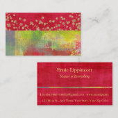 kosmopolitischer Glamour Visitenkarte (Vorne/Hinten)