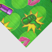 Kosmopolitischer Pop Art GIFT TISSUR 3 Seidenpapier (Detail)