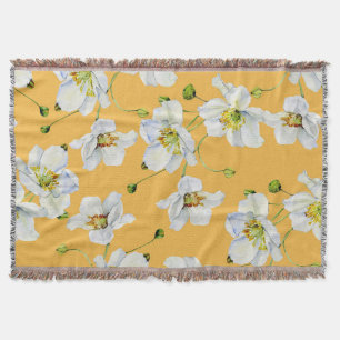 Kosmos, Aquarell, nahtlos, Blumenmuster. Decke