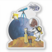 Kosmos Aufkleber (Vorderseite)