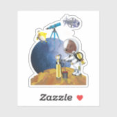 Kosmos Aufkleber (Blatt)