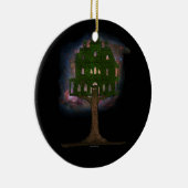 Kosmos-Baum-Haus Keramikornament (Rechts)