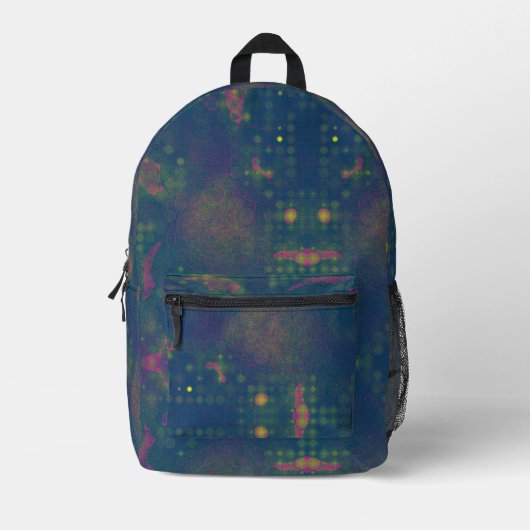 Kosmos Bedruckter Rucksack (Vorderseite)