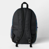 Kosmos Bedruckter Rucksack (Rückseite)