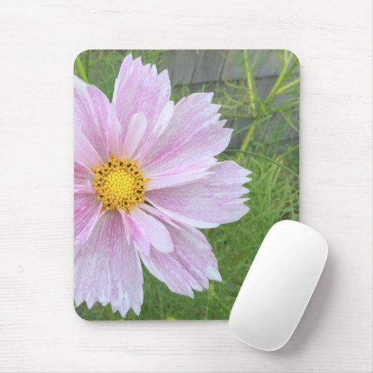 Kosmos - Blassrosa und Grün — Mousepad (Mit Mouse)