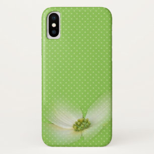 Kosmos-Blume auf Polka-Punkten Case-Mate iPhone Hülle
