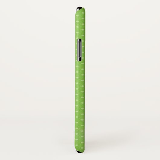 Kosmos-Blume auf Polka-Punkten Case-Mate iPhone Hülle (Hinten/Rechts)