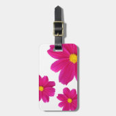 Kosmos-Blume Gepäckanhänger (Vorderseite vertikal)