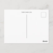 Kosmos-Blume: Japan Postkarte (Rückseite)