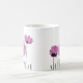 Kosmos Blume Lila Blume Rosa Blume Kaffeetasse (Mittel)
