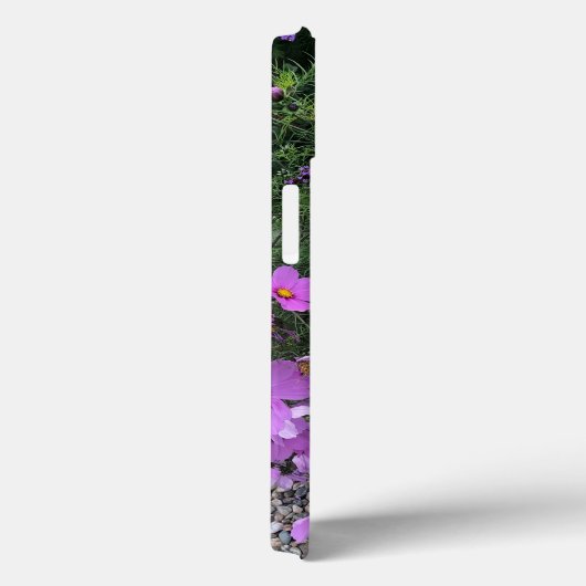 Kosmos-Blume mit Kies Case-Mate iPhone Hülle (Rückseite / Rechts)