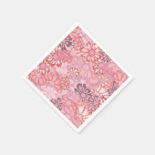 Kosmos-Blume Serviette (Ecke)