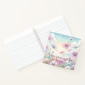 Kosmos-Blume und Kostenvoranschlag Notizblock (Innenseite)