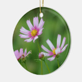 Kosmos-Blumen Keramik Ornament (Links)