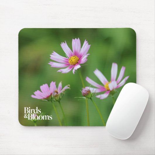 Kosmos-Blumen Mousepad (Mit Mouse)