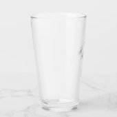 Kosmos-Blumendesign - Minimalistische feine Linie Glas (Rechts)