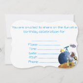 Kosmos Einladung (Rückseite)